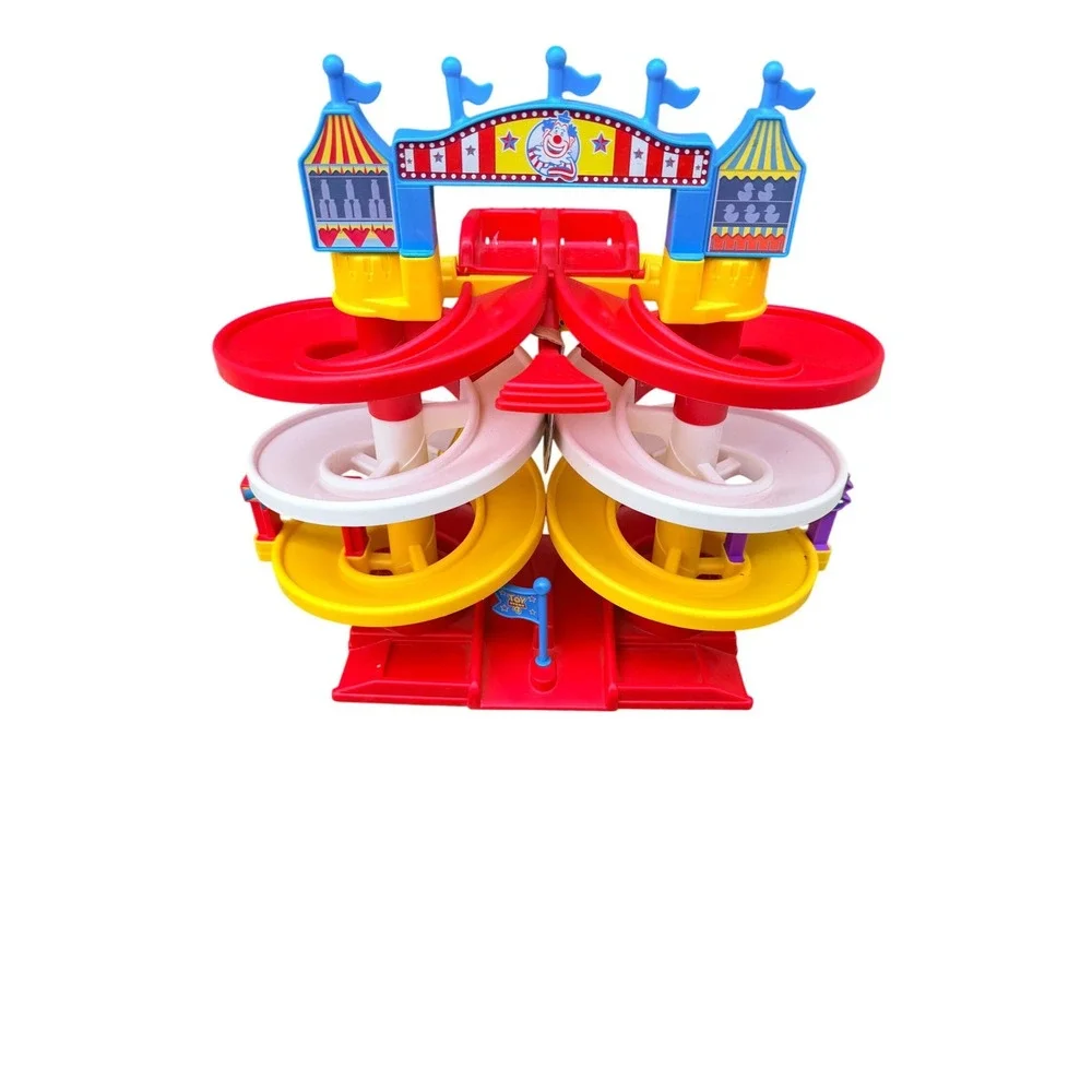 Fisher-Price Little People Toy Story 4 Carnival‎ Spiral Speedway Race Track Toy